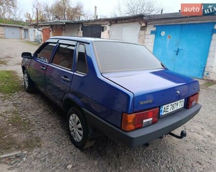 Синий ВАЗ 21099, объемом двигателя 1.5 л и пробегом 174 тыс. км за 1999 $, фото 3 на Automoto.ua