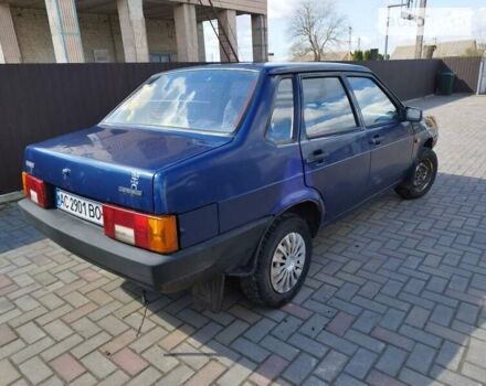 Синий ВАЗ 21099, объемом двигателя 1.5 л и пробегом 160 тыс. км за 1290 $, фото 8 на Automoto.ua