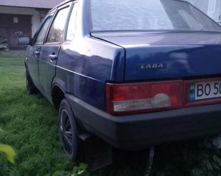 Синий ВАЗ 21099, объемом двигателя 1.5 л и пробегом 230 тыс. км за 1300 $, фото 4 на Automoto.ua