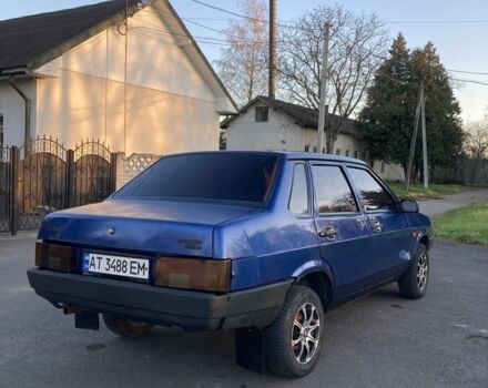 Синій ВАЗ 21099, об'ємом двигуна 1.6 л та пробігом 168 тис. км за 1400 $, фото 6 на Automoto.ua