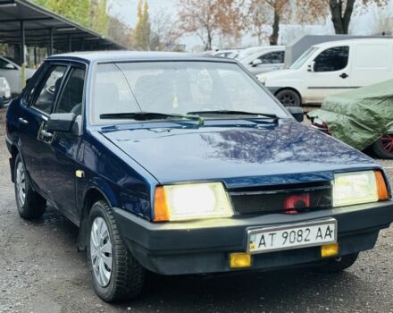 Синий ВАЗ 21099, объемом двигателя 1.5 л и пробегом 1 тыс. км за 1200 $, фото 1 на Automoto.ua