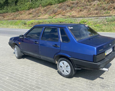 Синий ВАЗ 21099, объемом двигателя 1.5 л и пробегом 180 тыс. км за 1450 $, фото 7 на Automoto.ua