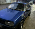 Синий ВАЗ 21099, объемом двигателя 1.6 л и пробегом 215 тыс. км за 1800 $, фото 1 на Automoto.ua