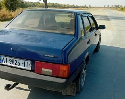 Синий ВАЗ 21099, объемом двигателя 1.6 л и пробегом 100 тыс. км за 1700 $, фото 3 на Automoto.ua