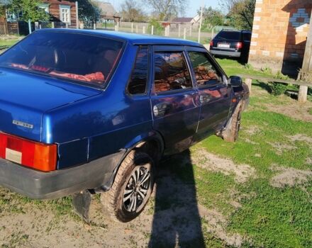 Синий ВАЗ 21099, объемом двигателя 0 л и пробегом 204 тыс. км за 2100 $, фото 1 на Automoto.ua