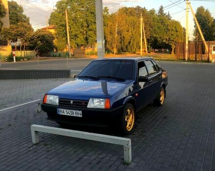 Синий ВАЗ 21099, объемом двигателя 1.5 л и пробегом 243 тыс. км за 2400 $, фото 4 на Automoto.ua