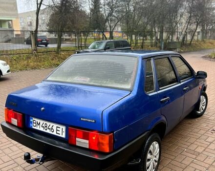 Синий ВАЗ 21099, объемом двигателя 1.5 л и пробегом 220 тыс. км за 1850 $, фото 4 на Automoto.ua