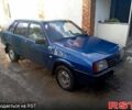 Синий ВАЗ 21099, объемом двигателя 1.5 л и пробегом 212 тыс. км за 1050 $, фото 1 на Automoto.ua