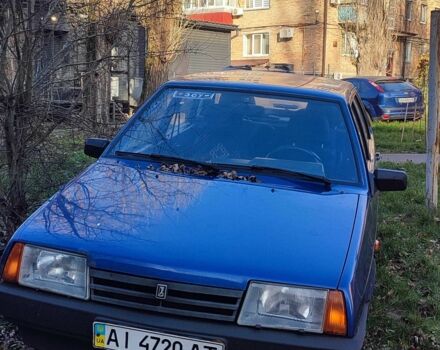 Синий ВАЗ 21099, объемом двигателя 1.5 л и пробегом 200 тыс. км за 500 $, фото 3 на Automoto.ua