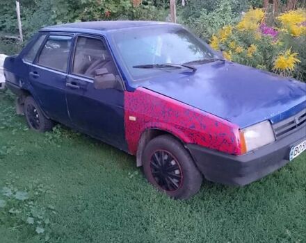 Синий ВАЗ 21099, объемом двигателя 1.5 л и пробегом 230 тыс. км за 1300 $, фото 5 на Automoto.ua