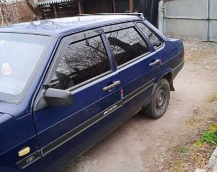 Синій ВАЗ 21099, об'ємом двигуна 1.6 л та пробігом 254 тис. км за 1150 $, фото 3 на Automoto.ua