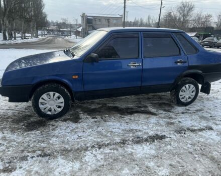Синій ВАЗ 21099, об'ємом двигуна 1.5 л та пробігом 165 тис. км за 1350 $, фото 1 на Automoto.ua