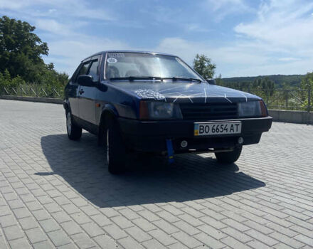 Синий ВАЗ 21099, объемом двигателя 1.5 л и пробегом 180 тыс. км за 1450 $, фото 3 на Automoto.ua