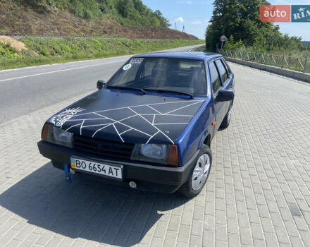 Синий ВАЗ 21099, объемом двигателя 1.5 л и пробегом 180 тыс. км за 1450 $, фото 8 на Automoto.ua