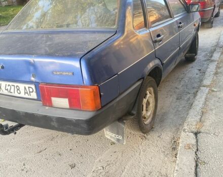 Синий ВАЗ 21099, объемом двигателя 1.5 л и пробегом 123 тыс. км за 1400 $, фото 3 на Automoto.ua