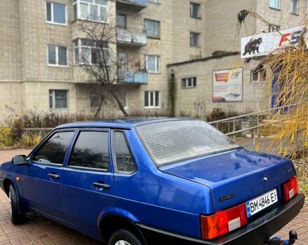 Синий ВАЗ 21099, объемом двигателя 1.5 л и пробегом 220 тыс. км за 1850 $, фото 2 на Automoto.ua