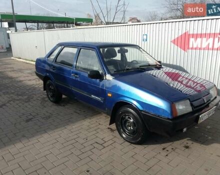 Синий ВАЗ 21099, объемом двигателя 1.5 л и пробегом 226 тыс. км за 1500 $, фото 2 на Automoto.ua