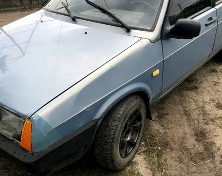 Синий ВАЗ 21099, объемом двигателя 15 л и пробегом 0 тыс. км за 700 $, фото 2 на Automoto.ua
