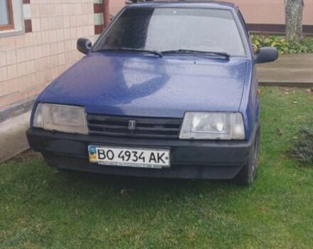 Синий ВАЗ 21099, объемом двигателя 1.5 л и пробегом 180 тыс. км за 833 $, фото 1 на Automoto.ua