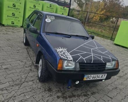 Синій ВАЗ 21099, об'ємом двигуна 1.5 л та пробігом 333 тис. км за 1200 $, фото 6 на Automoto.ua