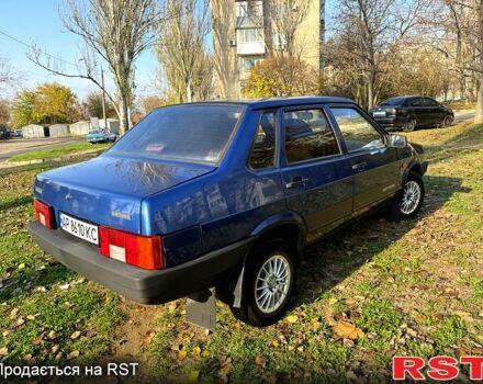 Синий ВАЗ 21099, объемом двигателя 1.6 л и пробегом 160 тыс. км за 1950 $, фото 7 на Automoto.ua