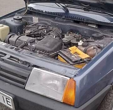 Синий ВАЗ 21099, объемом двигателя 1.6 л и пробегом 195 тыс. км за 2150 $, фото 1 на Automoto.ua