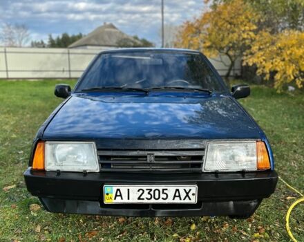 Синий ВАЗ 21099, объемом двигателя 1.6 л и пробегом 300 тыс. км за 969 $, фото 5 на Automoto.ua