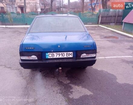 Синий ВАЗ 21099, объемом двигателя 1.6 л и пробегом 202 тыс. км за 2100 $, фото 1 на Automoto.ua