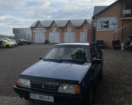 Синий ВАЗ 21099, объемом двигателя 1.5 л и пробегом 258 тыс. км за 1740 $, фото 7 на Automoto.ua