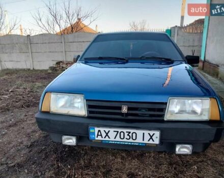 Синий ВАЗ 21099, объемом двигателя 1.6 л и пробегом 153 тыс. км за 2400 $, фото 2 на Automoto.ua
