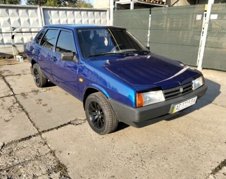 Синий ВАЗ 21099, объемом двигателя 1 л и пробегом 138 тыс. км за 2300 $, фото 1 на Automoto.ua