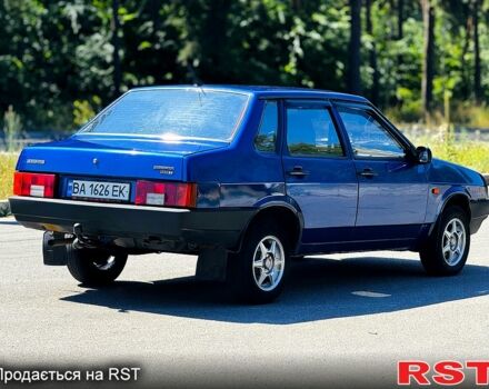 Синий ВАЗ 21099, объемом двигателя 1.6 л и пробегом 175 тыс. км за 1850 $, фото 3 на Automoto.ua