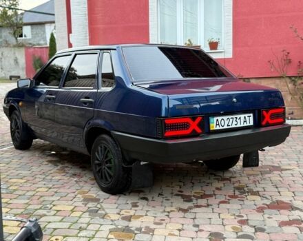 Синий ВАЗ 21099, объемом двигателя 1.6 л и пробегом 2 тыс. км за 1950 $, фото 3 на Automoto.ua