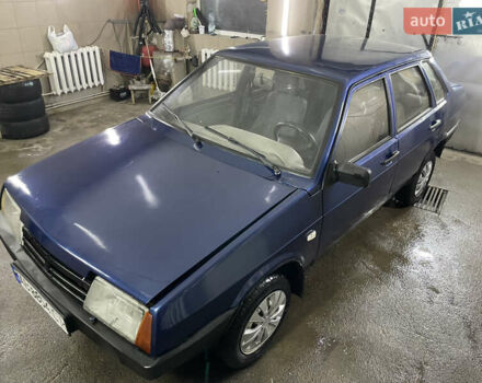 Синій ВАЗ 21099, об'ємом двигуна 1.6 л та пробігом 250 тис. км за 1200 $, фото 3 на Automoto.ua