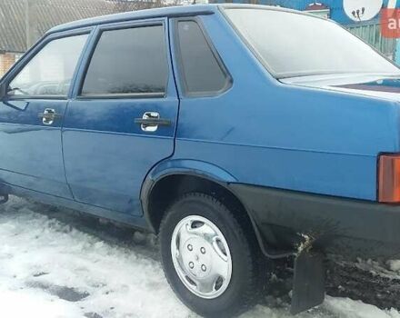 Синий ВАЗ 21099, объемом двигателя 1.6 л и пробегом 169 тыс. км за 3300 $, фото 13 на Automoto.ua
