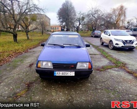 Синий ВАЗ 21099, объемом двигателя 1.6 л и пробегом 215 тыс. км за 1300 $, фото 2 на Automoto.ua