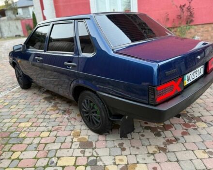 Синий ВАЗ 21099, объемом двигателя 1.6 л и пробегом 2 тыс. км за 1950 $, фото 11 на Automoto.ua