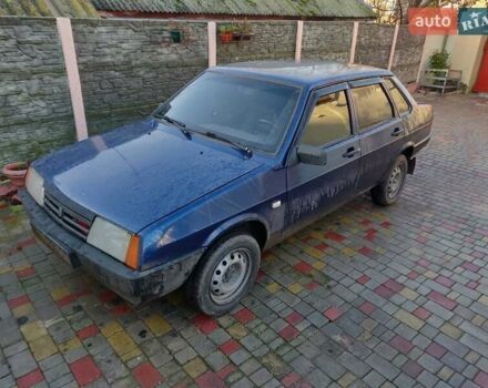 Синий ВАЗ 21099, объемом двигателя 1.6 л и пробегом 150 тыс. км за 2250 $, фото 32 на Automoto.ua