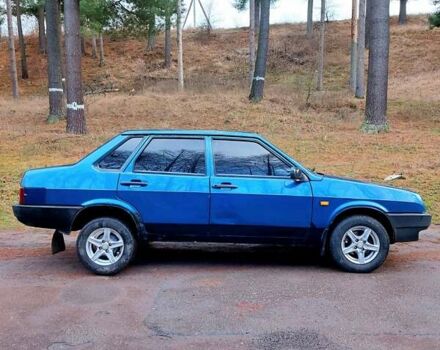 Синий ВАЗ 21099, объемом двигателя 1.6 л и пробегом 277 тыс. км за 1500 $, фото 8 на Automoto.ua
