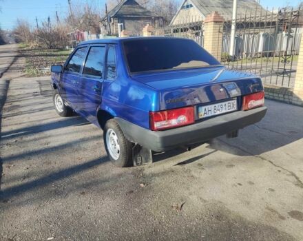 Синий ВАЗ 21099, объемом двигателя 1.6 л и пробегом 215 тыс. км за 1652 $, фото 5 на Automoto.ua