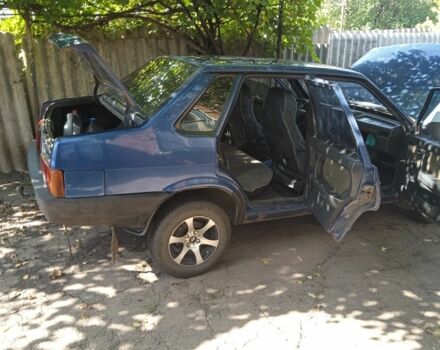 Синий ВАЗ 21099, объемом двигателя 1.5 л и пробегом 300 тыс. км за 1200 $, фото 9 на Automoto.ua