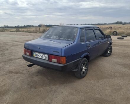 Синий ВАЗ 21099, объемом двигателя 0 л и пробегом 345 тыс. км за 1850 $, фото 4 на Automoto.ua
