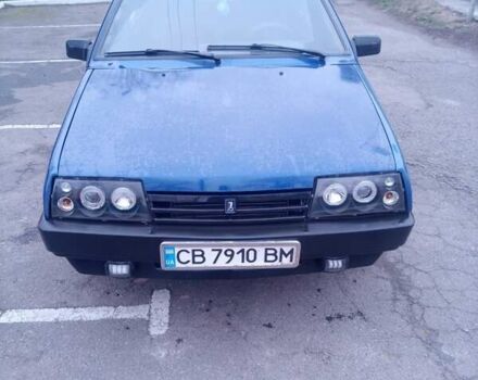 Синий ВАЗ 21099, объемом двигателя 1.6 л и пробегом 202 тыс. км за 2100 $, фото 7 на Automoto.ua