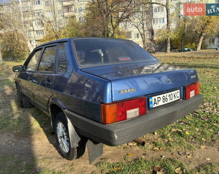 Синий ВАЗ 21099, объемом двигателя 1.6 л и пробегом 165 тыс. км за 1950 $, фото 5 на Automoto.ua