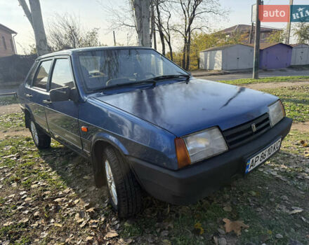 Синий ВАЗ 21099, объемом двигателя 1.6 л и пробегом 165 тыс. км за 1950 $, фото 9 на Automoto.ua