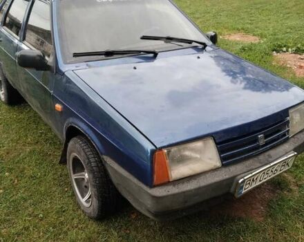 Синий ВАЗ 21099, объемом двигателя 1.6 л и пробегом 250 тыс. км за 1550 $, фото 12 на Automoto.ua