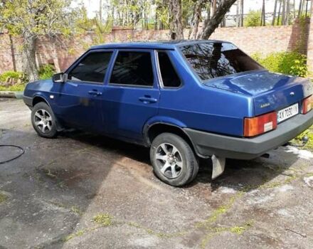 Синий ВАЗ 21099, объемом двигателя 1.6 л и пробегом 153 тыс. км за 2400 $, фото 1 на Automoto.ua