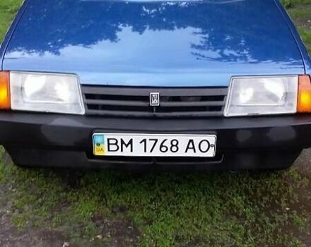 Синий ВАЗ 21099, объемом двигателя 1.6 л и пробегом 169 тыс. км за 3300 $, фото 3 на Automoto.ua