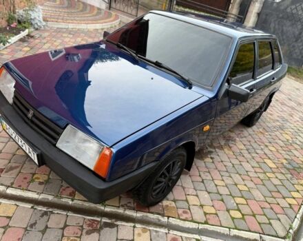 Синий ВАЗ 21099, объемом двигателя 1.6 л и пробегом 2 тыс. км за 1950 $, фото 10 на Automoto.ua