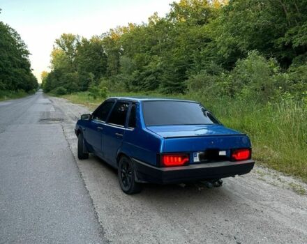 Синий ВАЗ 21099, объемом двигателя 1.6 л и пробегом 225 тыс. км за 3300 $, фото 3 на Automoto.ua